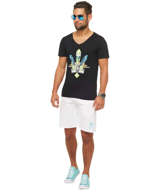 Summerfresh T-Shirt COCKTAIL Herren schwarz