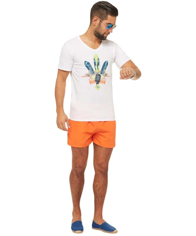Summerfresh T-Shirt COCKTAIL Herren weiß