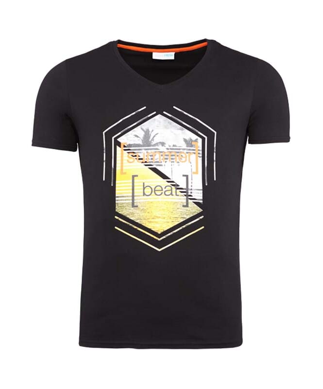 Summerfresh T-Shirt BRASIL Herren schwarz
