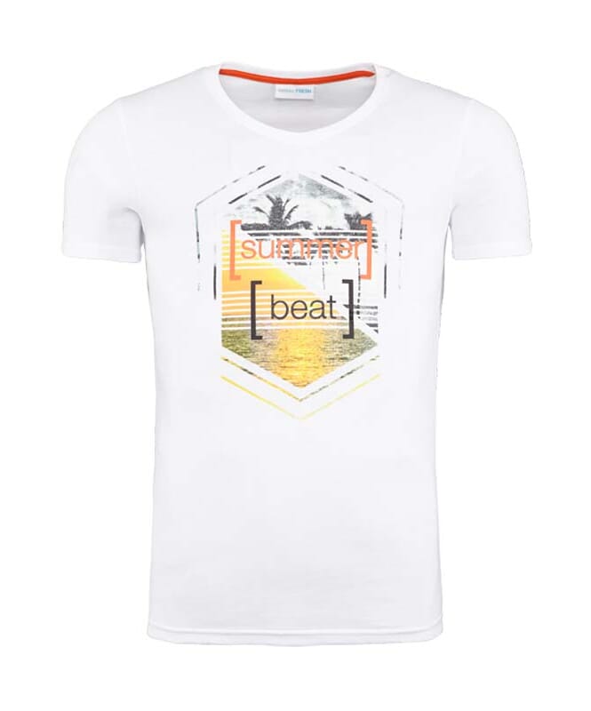 Summerfresh T-Shirt BRASIL Herren weiß