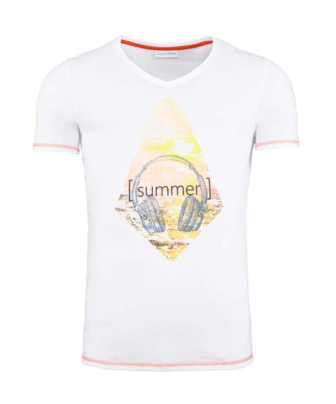 Summerfresh T-Shirt FLORIS Herren weiss