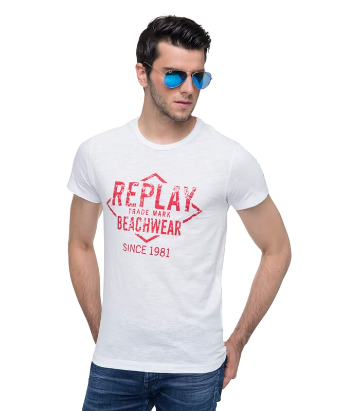 Replay T-Shirt 3er-Pack, weiß